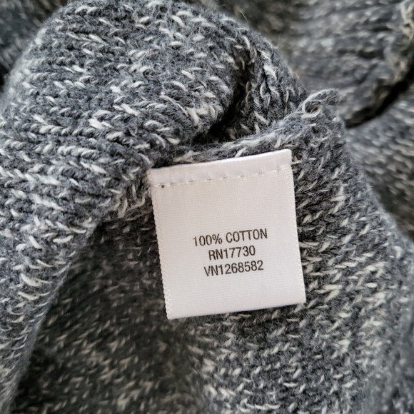 Converse One Star Knit Tailored Cardigan Sweater Size Small - Picture 7 of 8